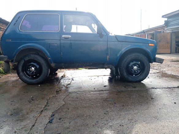 2002 Lada (ВАЗ) 2121 (4x4) I Рестайлинг, синий, 350000 рублей - вид 2