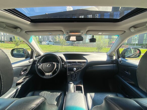 2012 Lexus RX 350 III Рестайлинг, чёрный, 3000000 рублей - вид 9