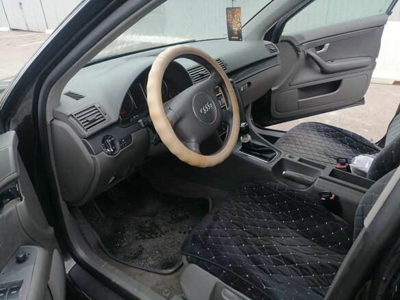 2002 Audi A4 II (B6), чёрный, 490000 рублей - вид 5