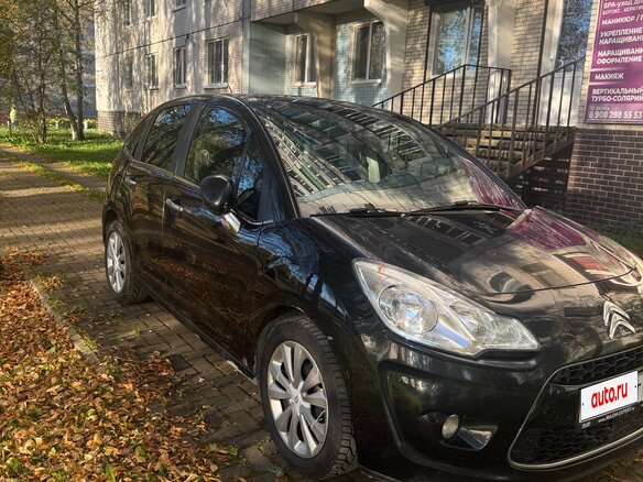 2010 Citroen C3 II, чёрный, 559000 рублей - вид 2