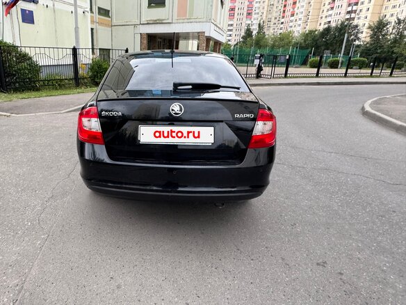 2015 Skoda Rapid I, чёрный - вид 5