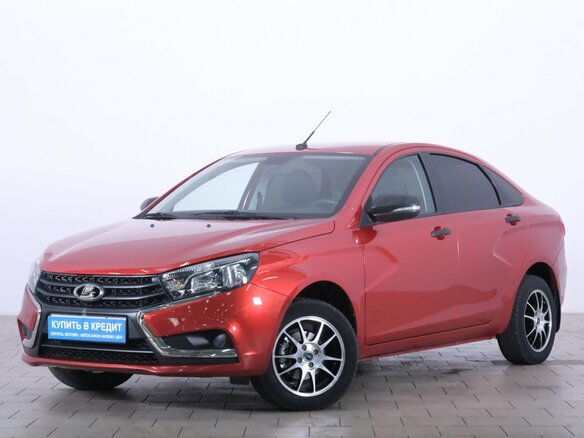 2017 Lada (ВАЗ) Vesta I, красный, 779000 рублей - вид 2