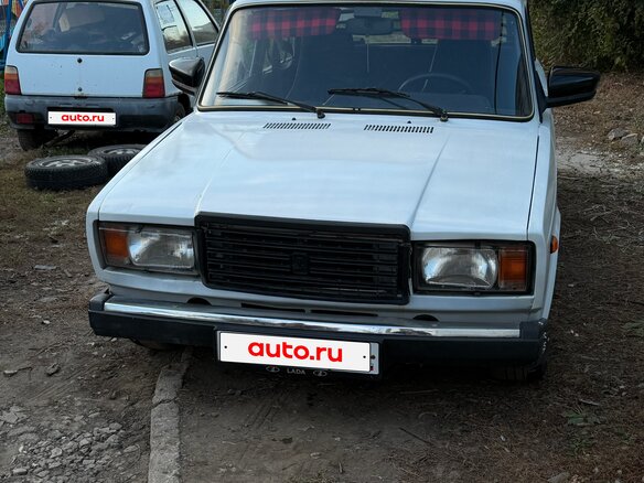 1990 Lada (ВАЗ) 2107, белый, 130000 рублей