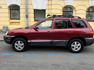 2004 Hyundai Santa Fe I, красный, 410000 рублей, вид 4