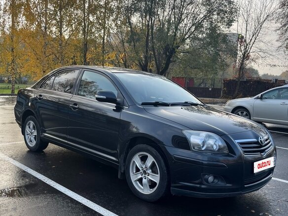 2008 Toyota Avensis II Рестайлинг, чёрный, 950000 рублей - вид 5
