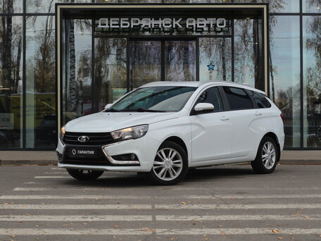 2018 Lada (ВАЗ) Vesta SW I, белый, 1100000 рублей, вид 1