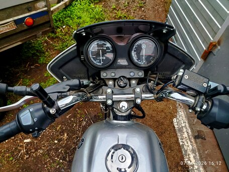 2014 Yamaha YBR125, серебристый, 200000 рублей, вид 4