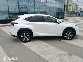 2019 Lexus NX 300h I Рестайлинг, белый, 3750000 рублей, вид 3