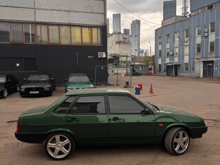 1999 Lada (ВАЗ) 21099, зелёный, 900000 рублей, вид 5