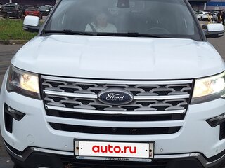 2019 Ford Explorer V Рестайлинг 2, белый, 2600000 рублей, вид 1