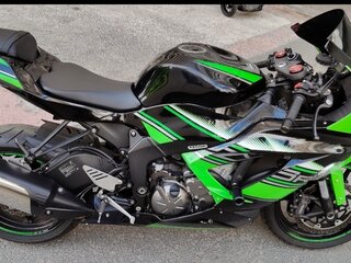 2015 Kawasaki ZX-6 Ninja, зелёный, 810000 рублей, вид 2