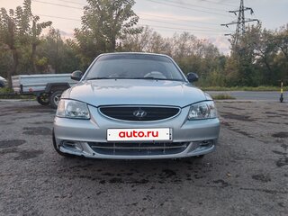 2008 Hyundai Accent ТагАЗ II, серебристый, 290000 рублей, вид 2