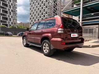 2007 Toyota Land Cruiser Prado 4-speed 120 Series Рестайлинг, красный, 3200000 рублей, вид 4