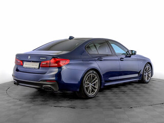 2019 BMW 5 серии 530i xDrive VII (G30/G31/G38), синий, 3150000 рублей, вид 5