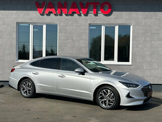 2021 Hyundai Sonata VIII (DN8), серебристый, 2850000 рублей, вид 3
