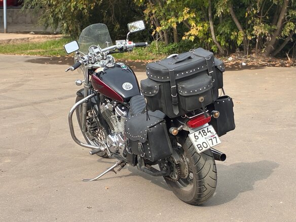 1995 Honda Steed 400, чёрный, 270000 рублей - вид 2