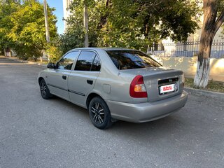 2007 Hyundai Accent ТагАЗ II, бежевый, 280000 рублей, вид 2