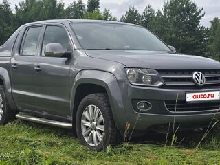2013 Volkswagen Amarok Double Cab full-time I, серый, 1650000 рублей, вид 1