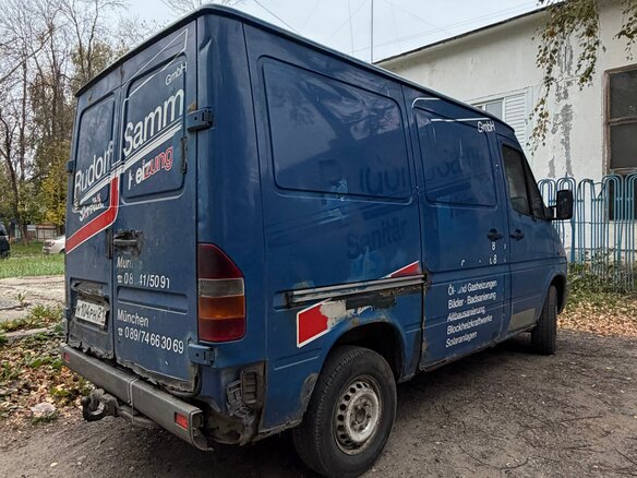1999 Mercedes-Benz Sprinter, синий, 425000 рублей - вид 3