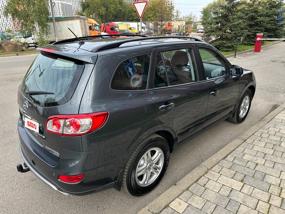 2011 Hyundai Santa Fe II Рестайлинг, серый, 1485000 рублей - вид 4