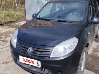 2011 Renault Sandero I, чёрный, 920000 рублей, вид 1