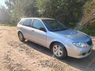 1999 Mazda 323 VI (BJ), серебристый, 220000 рублей, вид 3