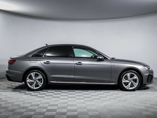 2021 Audi A4 35 TFSI V (B9) Рестайлинг, серый, 3450000 рублей, вид 4