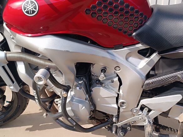 2004 Yamaha FZ6, красный, 480000 рублей - вид 7