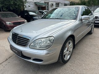 2005 Mercedes-Benz S-Класс 320 IV (W220) Рестайлинг, серый, 1450000 рублей, вид 1
