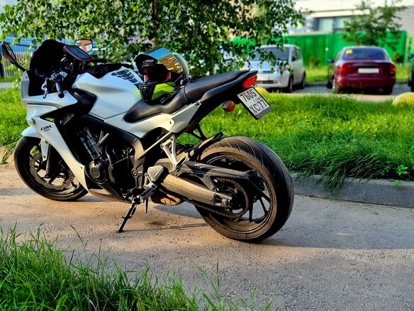 2014 Honda CBR 650F, белый, 600000 рублей - вид 7