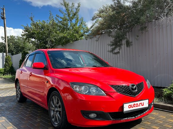 2006 Mazda 3 I (BK), красный, 620000 рублей - вид 1