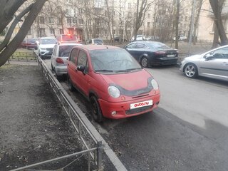 2006 Daewoo Matiz I Рестайлинг, красный, 100000 рублей, вид 2