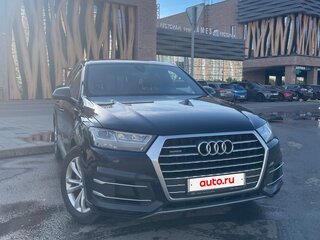 2015 Audi Q7 II (4M), синий, 2650000 рублей, вид 1