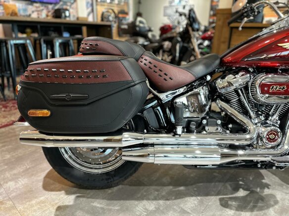 2023 Harley-Davidson Heritage, пурпурный - вид 14