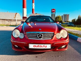 2006 Mercedes-Benz C-Класс 230 II (W203) Рестайлинг, красный, 490000 рублей, вид 2