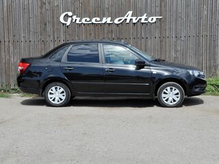 2021 Lada (ВАЗ) Granta I Рестайлинг, чёрный, 610000 рублей, вид 4