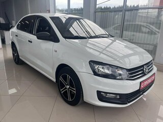 2019 Volkswagen Polo V Рестайлинг, белый, 740000 рублей, вид 5