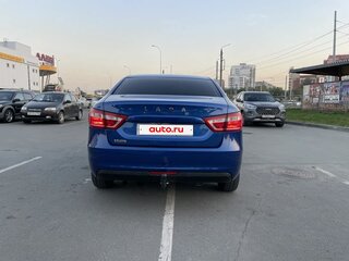 2022 Lada (ВАЗ) Vesta I, синий, 900000 рублей, вид 3