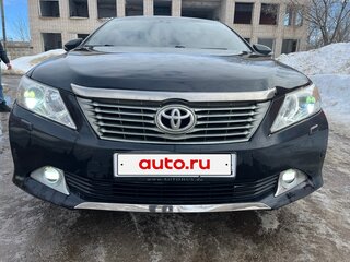 2013 Toyota Camry VII (XV50), чёрный, 1450000 рублей, вид 2