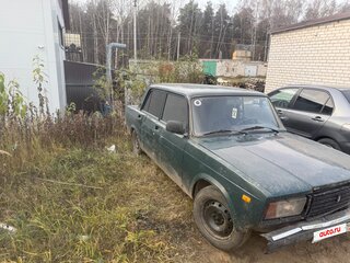 2006 Lada (ВАЗ) 2107, зелёный, 45000 рублей, вид 1