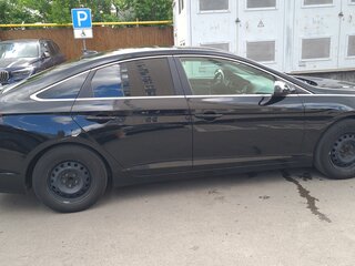 2015 Hyundai Sonata VII (LF), чёрный, 1190000 рублей, вид 1