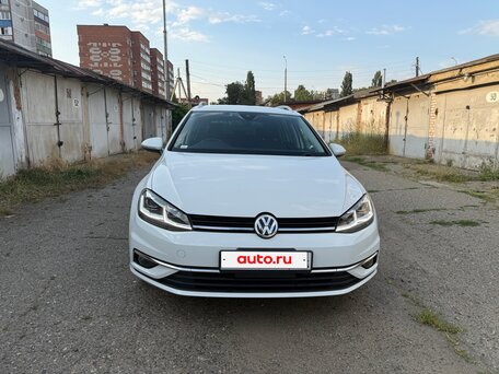 2018 Volkswagen Golf VII Рестайлинг, белый, 1500000 рублей, вид 1