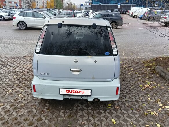 2001 Nissan Cube I Рестайлинг (Z10), серый, 164000 рублей - вид 7