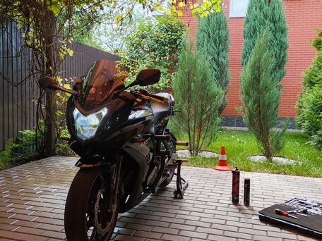 2016 Honda CBR 650F, чёрный, 800000 рублей, вид 2