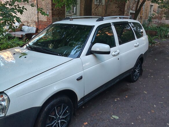 2009 Lada (ВАЗ) Priora I, белый, 305000 рублей - вид 5
