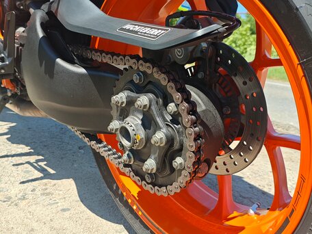 2017 KTM 1290 Super Duke R, оранжевый, 1120000 рублей, вид 4