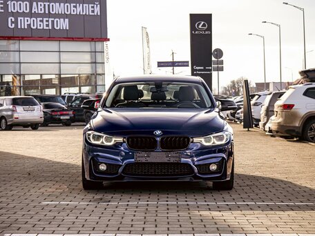 2018 BMW 3 серии 320i VI (F3x) Рестайлинг, синий, 2025000 рублей, вид 2