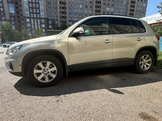 2013 Volkswagen Tiguan I Рестайлинг, серебристый, 1200000 рублей, вид 5