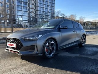2019 Hyundai Veloster II, серый, 2500000 рублей, вид 2