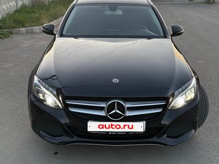 2018 Mercedes-Benz C-Класс 200 d 9G-TRONIC IV (W205), чёрный, 2500000 рублей, вид 3